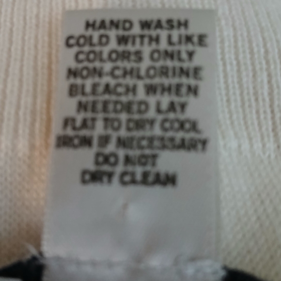 Cache Vintage Ivory Lace Overlay Cardigan Sweater Women’s S Cottagecore - Picture 8 of 8